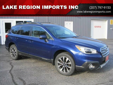 2016 Subaru Outback for sale at LAKE REGION IMPORTS INC in Westbrook ME