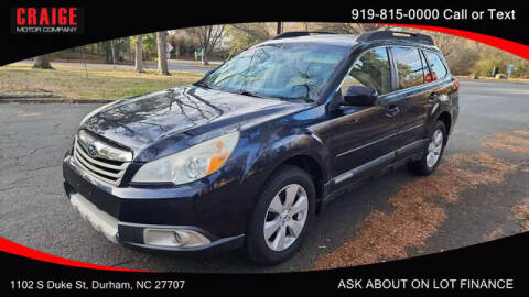 2012 Subaru Outback for sale at CRAIGE MOTOR CO in Durham NC