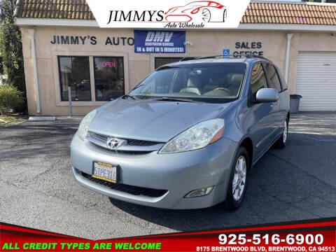 2006 Toyota Sienna for sale at JIMMY'S AUTO WHOLESALE in Brentwood CA