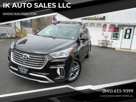 2018 Hyundai Santa Fe for sale at IK AUTO SALES LLC in Goshen NY