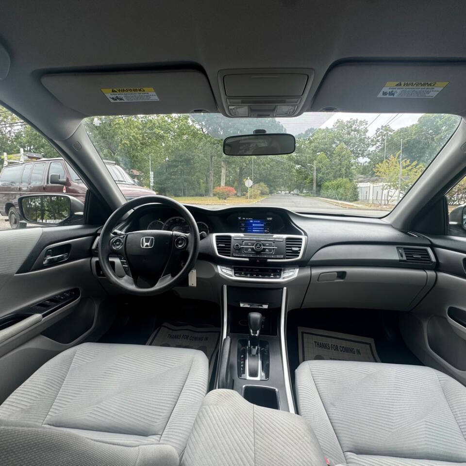 2015 Honda Accord for sale at Toms River Auto Sales in Lakewood, NJ