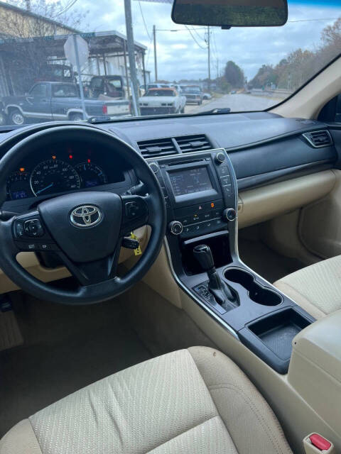 2015 Toyota Camry for sale at YOUR CAR GUY RONNIE in Alabaster, AL