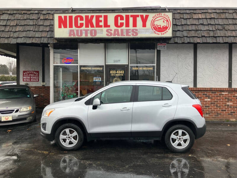 2016 Chevrolet Trax for sale at NICKEL CITY AUTO SALES in Lockport NY