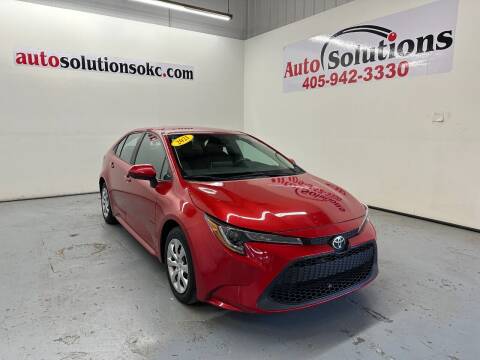 2021 Toyota Corolla for sale at Auto Solutions in Warr Acres OK