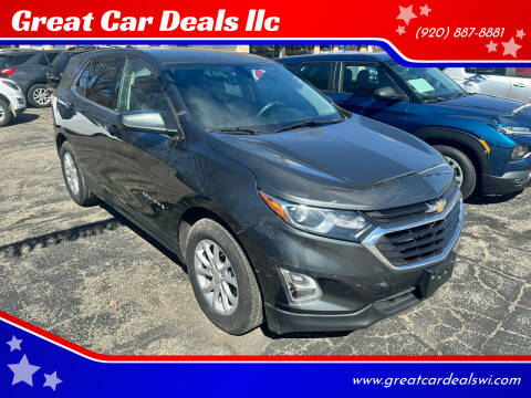 2018 Chevrolet Equinox for sale at Great Car Deals llc in Beaver Dam WI