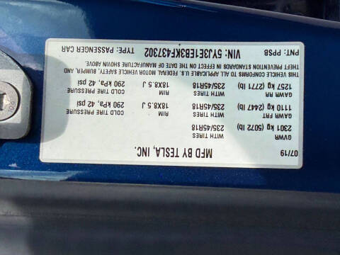 2019 Tesla Model 3 Performance
