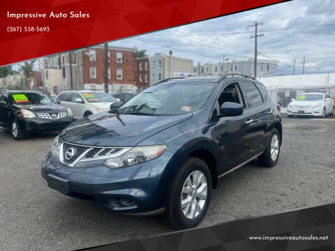 2013 Nissan Murano for sale at Impressive Auto Sales in Philadelphia PA