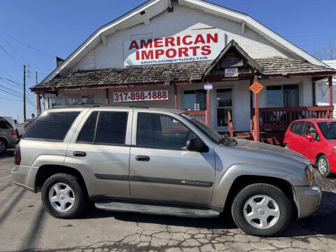 2003 Chevrolet TrailBlazer for sale at American Imports INC in Indianapolis IN
