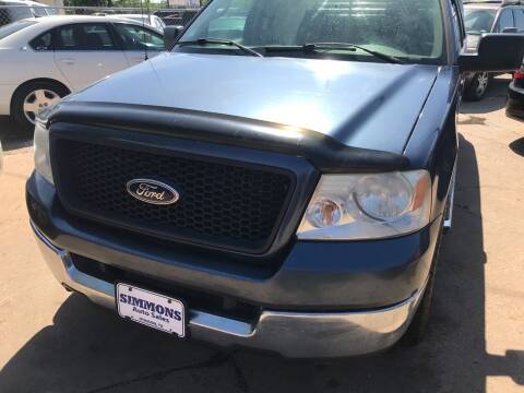 2005 Ford F-150 for sale at Simmons Auto Sales in Denison TX