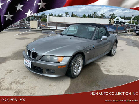 2002 BMW Z3 for sale at n&n auto collection inc in Pasadena CA