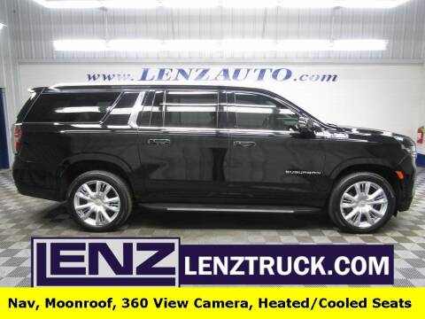 2021 Chevrolet Suburban for sale at LENZ TRUCK CENTER in Fond Du Lac WI