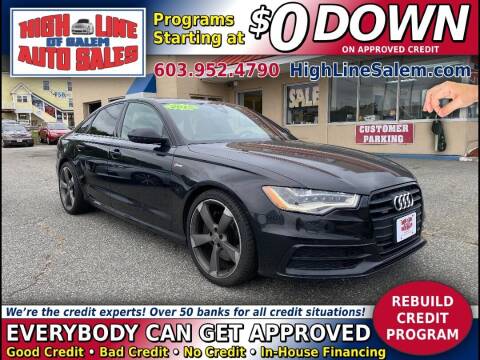 2015 Audi A6 for sale at High Line Auto Sales of Salem in Salem NH
