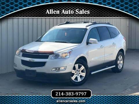 2012 Chevrolet Traverse for sale at Allen Auto Sales in Dallas TX