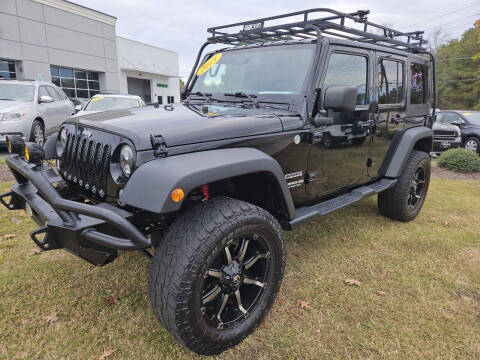 2015 Jeep Wrangler Unlimited for sale at Greenville Motor Company in Greenville NC