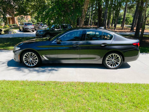 2021 BMW 5 Series for sale at Poole Automotive in Laurinburg NC