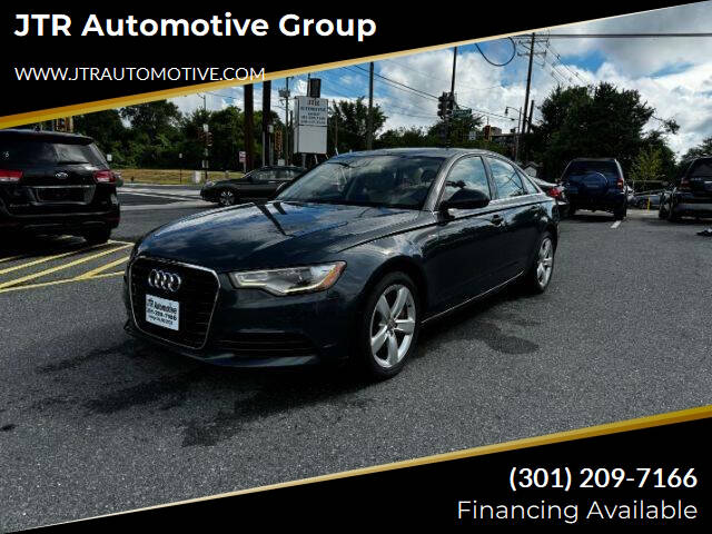 2012 Audi A6 for sale at JTR Automotive Group in Cottage City, MD