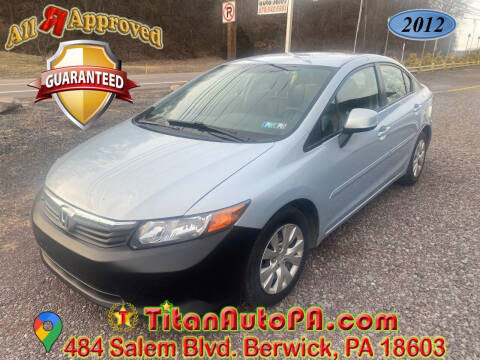 2012 Honda Civic for sale at Titan Auto Sales in Berwick PA