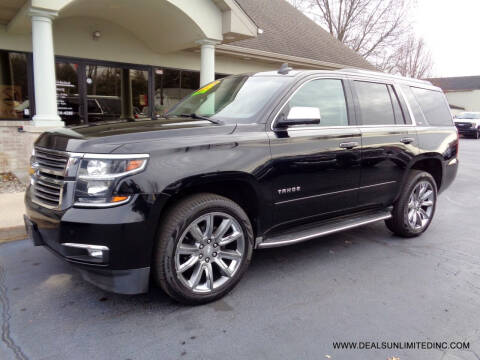 2015 Chevrolet Tahoe for sale at DEALS UNLIMITED INC in Portage MI