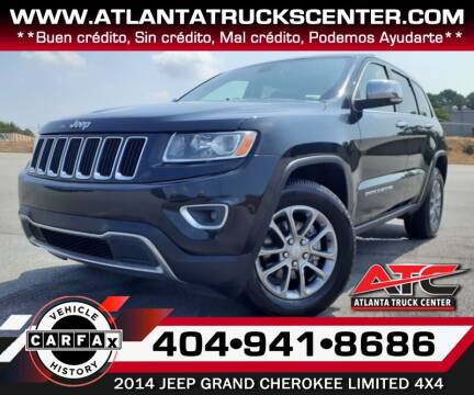 2014 Jeep Grand Cherokee for sale at ATLANTA TRUCK CENTER LLC in Brookhaven GA