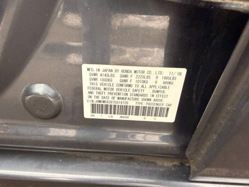 2007 Honda Accord Special Edition