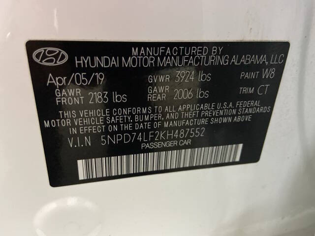 2019 Hyundai Elantra