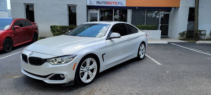 2016 BMW 4 Series for sale at AUTOBOTS FLORIDA in Pompano Beach FL