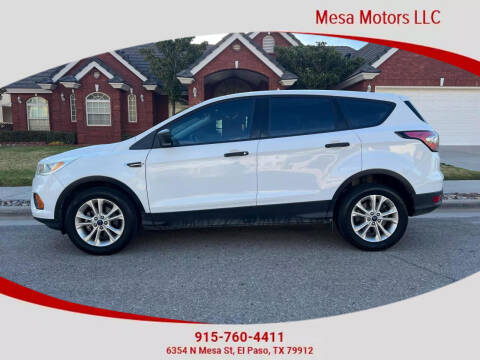 2017 Ford Escape for sale at Car Capitol in El Paso TX