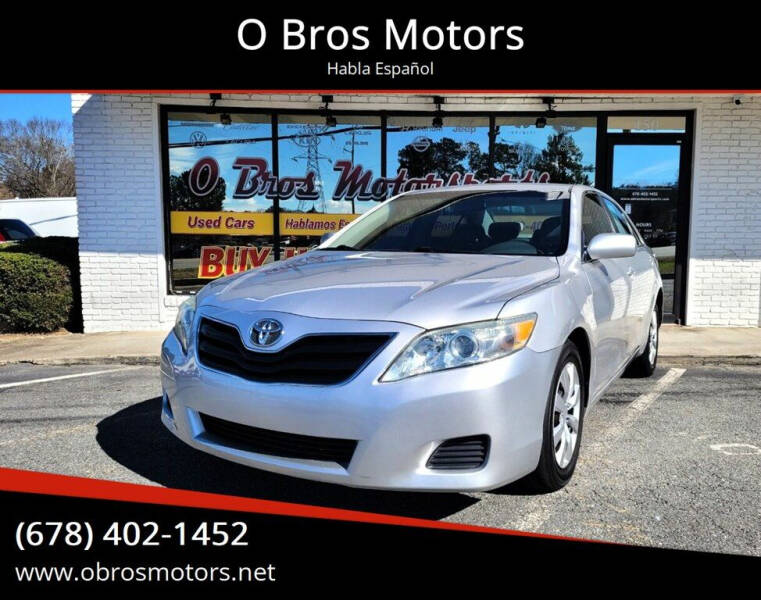 2010 Toyota Camry for sale at O Bros Motors in Marietta GA