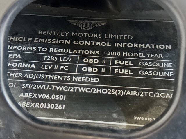 2010 Bentley Continental GT