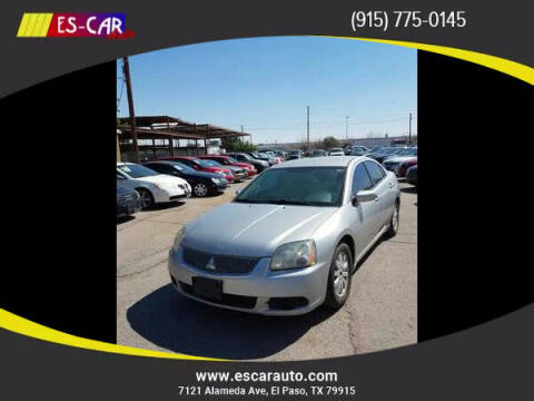2012 Mitsubishi Galant for sale at Escar Auto in El Paso TX