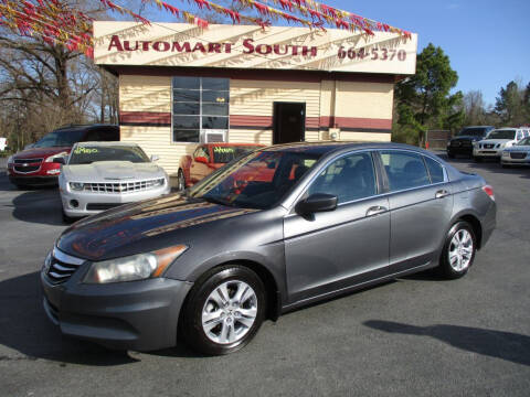 2012 Honda Accord for sale at Automart South in Alabaster AL