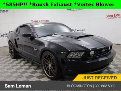 2012 Ford Mustang for sale at Sam Leman CDJR Bloomington in Bloomington IL