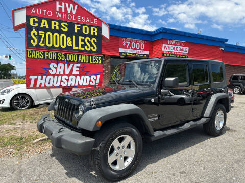 2010 Jeep Wrangler Unlimited for sale at HW Auto Wholesale in Norfolk VA