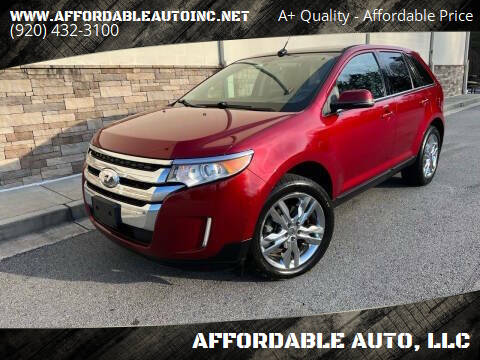 2013 Ford Edge for sale at AFFORDABLE AUTO, LLC in Green Bay WI