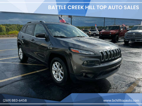 2014 Jeep Cherokee for sale at Battle Creek Hill Top Auto Sales in Battle Creek MI