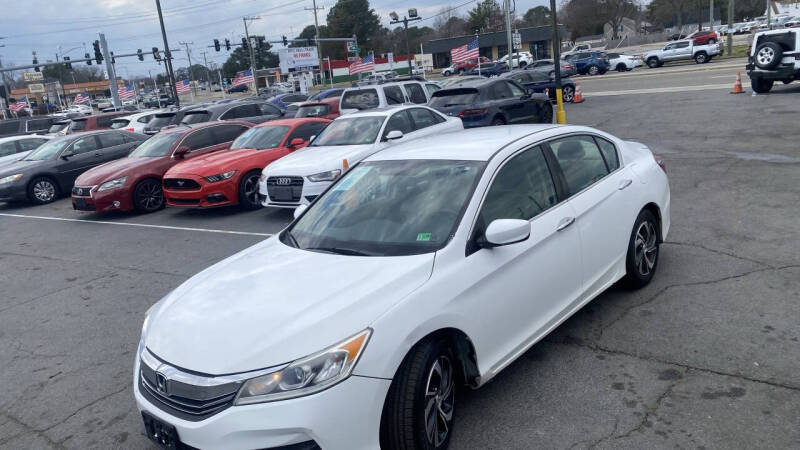 2016 Honda Accord for sale at TOWN AUTOPLANET LLC in Portsmouth VA