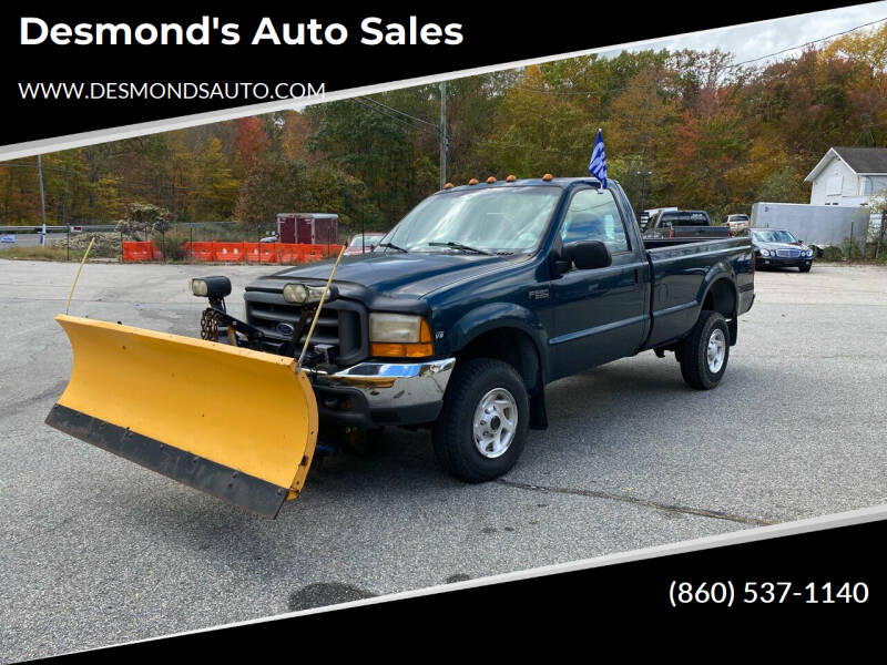 1999 Ford F-250 Super Duty for sale at Desmond's Auto Sales in Colchester CT