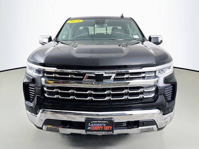 Used 2024 Chevrolet Silverado 1500 LTZ with VIN 1GCUDGE86RZ178145 for sale in Bloomington, IL