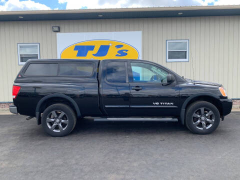 2015 Nissan Titan for sale at TJ's Auto in Wisconsin Rapids WI