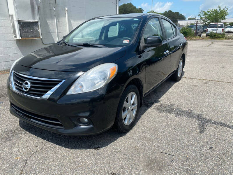 2012 Nissan Versa for sale at AutoPro Virginia LLC in Virginia Beach VA