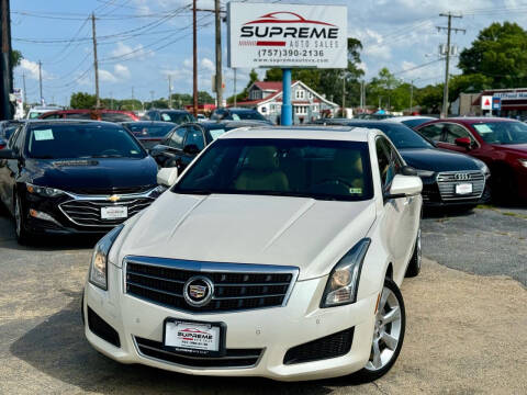 2014 Cadillac ATS for sale at Supreme Auto Sales in Chesapeake VA