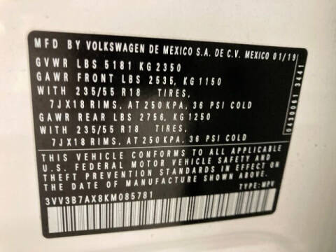 2019 Volkswagen Tiguan SEL