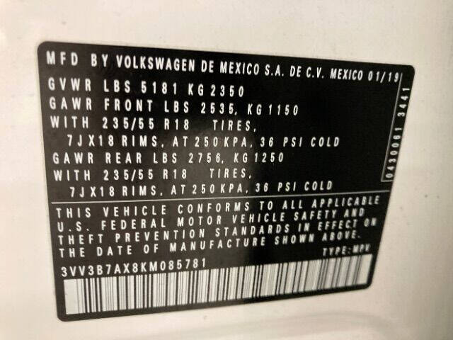 2019 Volkswagen Tiguan SEL