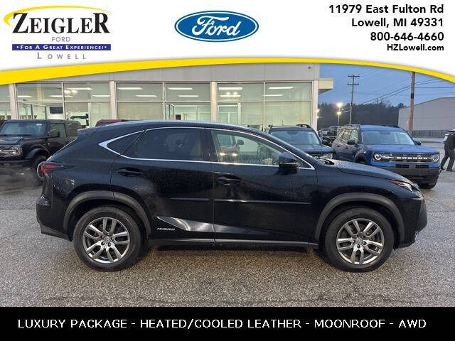 2016 Lexus NX 300h for sale at Zeigler Ford of Plainwell - Zeigler Ford of Lowell in Lowell MI