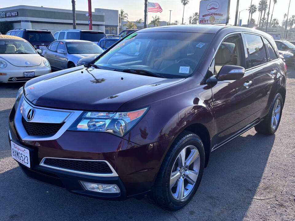 2012 Acura MDX for sale at North County Auto in Oceanside, CA