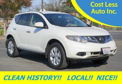 2013 Nissan Murano for sale at Cost Less Auto Inc. in Rocklin CA