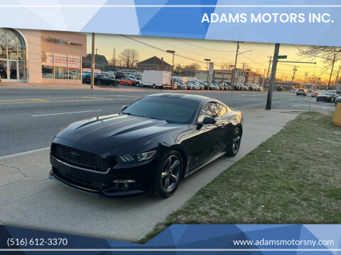 2015 Ford Mustang for sale at Adams Motors INC. in Inwood NY
