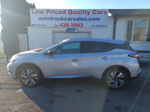 2018 Nissan Murano for sale at AUTOTRACK INC in Mount Vernon WA