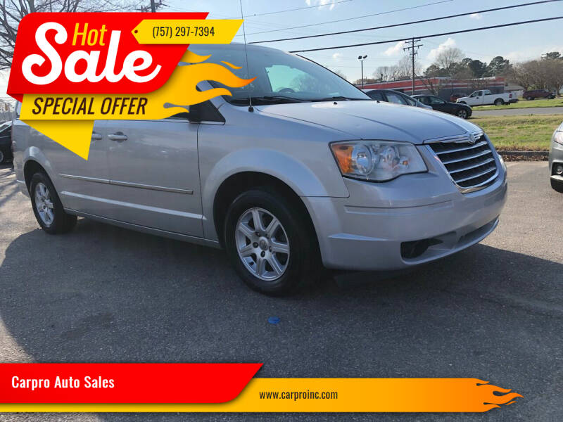 2010 Chrysler Town and Country for sale at Carpro Auto Sales in Chesapeake VA