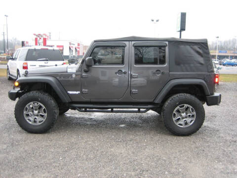 2014 Jeep Wrangler Unlimited for sale at Bypass Automotive in Lafayette TN